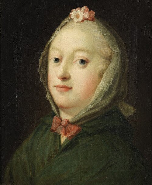Louise, Queen of Denmark, 1745, Carl Gustaf Pilo