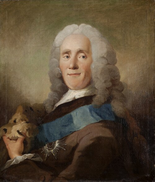 Count Johan Ludvig Holstein Ledreborg, 1750, Carl Gustaf Pilo