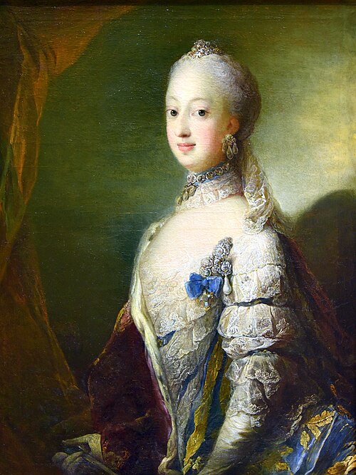 Sofia Magdalena, Queen of Sweden, 1765, Carl Gustaf Pilo