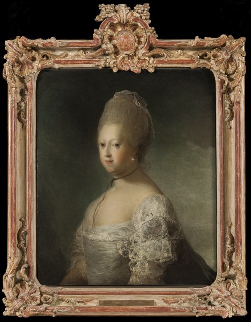 Caroline Mathilde, Queen of Denmark, 1750, Carl Gustaf Pilo
