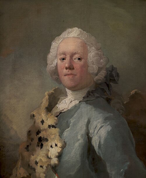 Portrait of Count Jørgen Scheel, 1750, Carl Gustaf Pilo