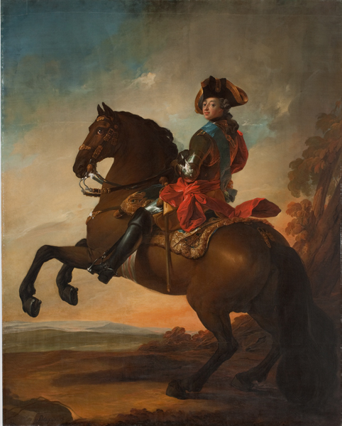 Frederik V on Horseback, 1754, Carl Gustaf Pilo