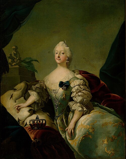 Louise, Queen of Denmark, 1750, Carl Gustaf Pilo