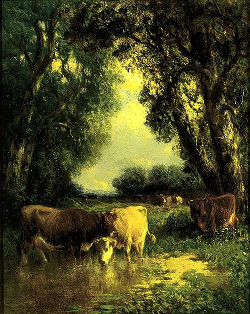 A Quiet Nook, 1885, William Hart