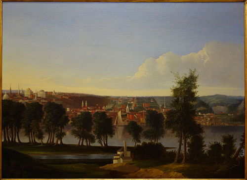Albany from the East Side, 1846, William Hart