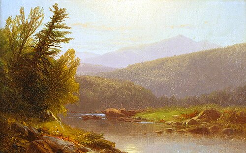 The Rivulet, 1850, William Hart