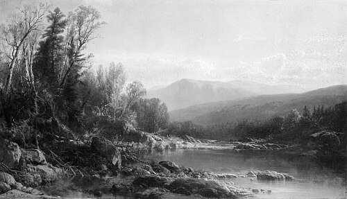 River in Autumn, 1863, William Hart