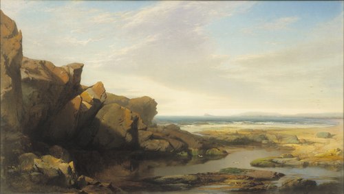 Pools by the Seaside, 1861, William Hart