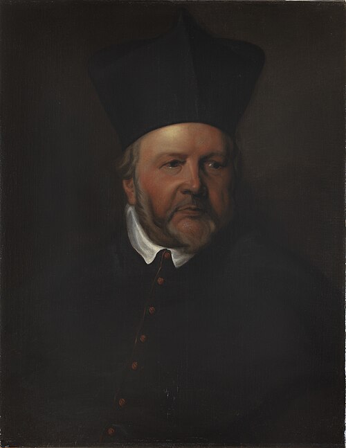 Portrait de Joannes Malderus, évêque d'Anvers, 1650, Balthasar van Meurs