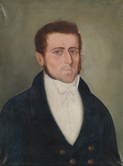 Portrait of Henry Carwick, 1820, Foeiqua