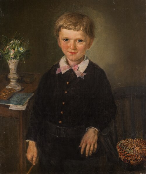 Schoolboy, 1855, Mathias Stoltenberg