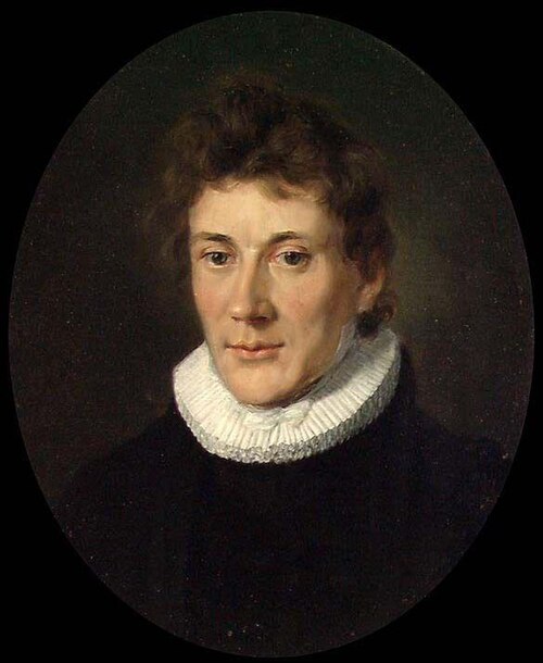Portrait of the Artist's Brother Christian B. Stoltenberg?, 1827, Mathias Stoltenberg
