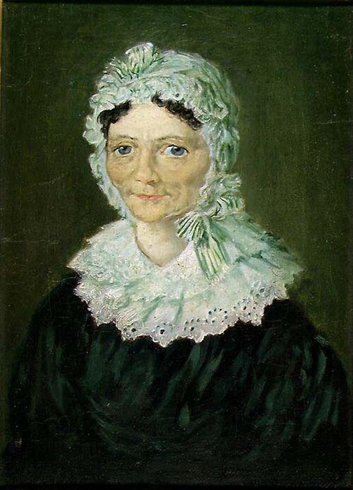 Portrait of the Artist's Mother Karen Stoltenberg, b. Bull, replica, , Mathias Stoltenberg