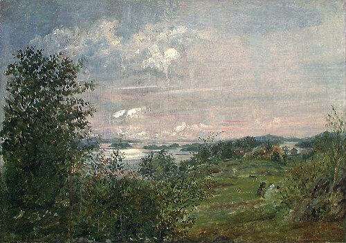Coastal Landscape, 1860, Mathias Stoltenberg
