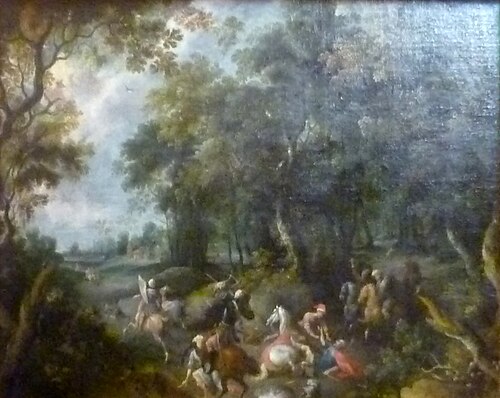 The conversion of Paul, the Apostle, 1650, Abraham Govaerts