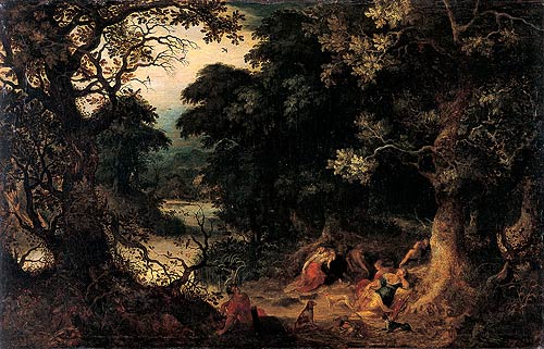 Le Repos de Diane, 1614, Abraham Govaerts