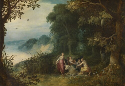 The rape of Europa, 1621, Abraham Govaerts