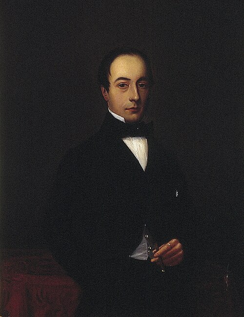 Portret van een man, 1860, Leendert de Koningh