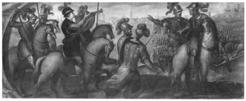 soldiers on horseback, 1569, Palma le Jeune