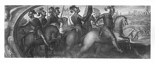 soldiers on horseback, 1569, Palma le Jeune