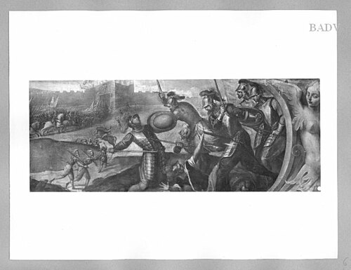 Fighting soldiers, 1569, Palma le Jeune
