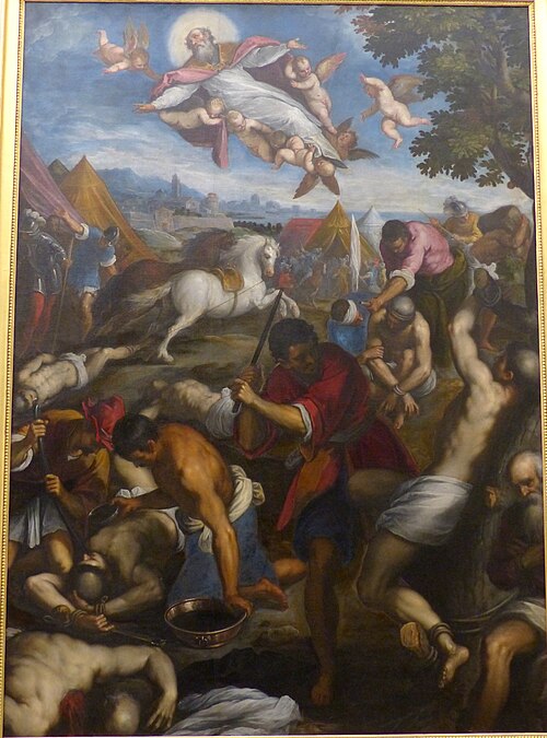 Massacre des habitants d'Hippone, 1593, Palma le Jeune