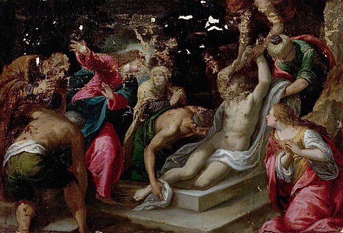 The Raising of Lazarus, , Palma le Jeune