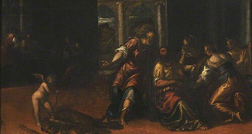 Hercules and Omphale, , Palma le Jeune