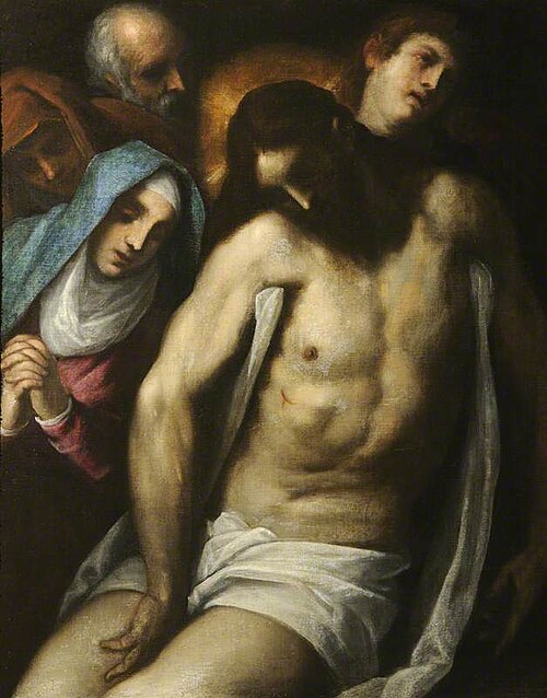 The Lamentation of Christ, , Palma le Jeune