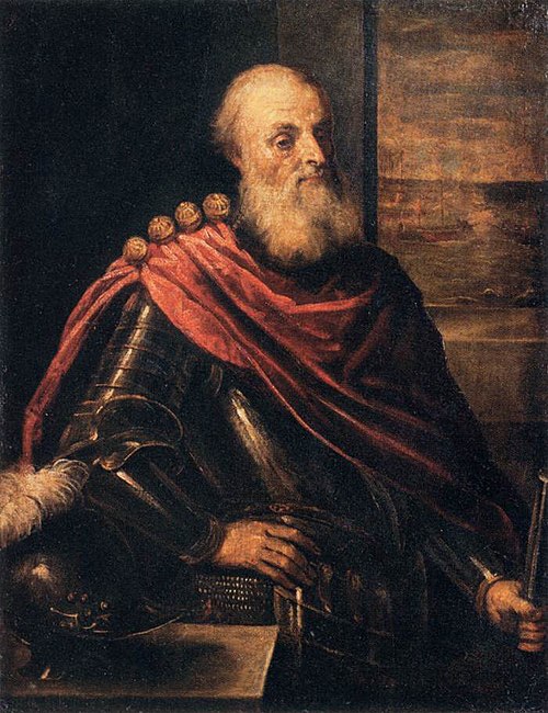 Portrait de Vincenzo Cappello, amiral vénitien, 1610, Palma le Jeune