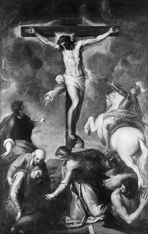 Crucifixion, 1596, Palma le Jeune