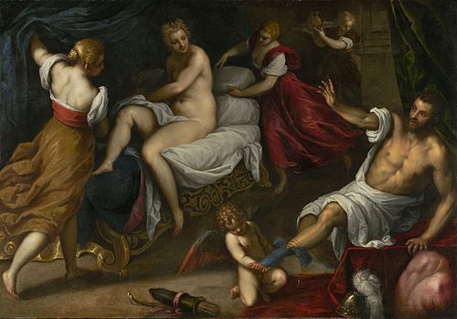 Venus and Mars, 1605, Palma le Jeune