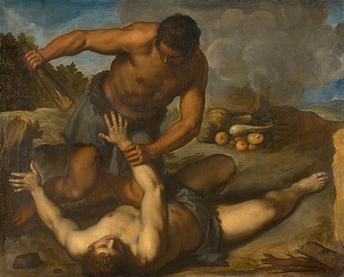 Cain and Abel, 1603, Palma le Jeune