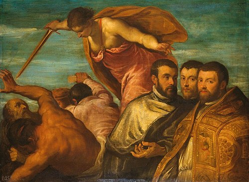 The Expulsion of the Vices of the Church, 1582, Palma le Jeune