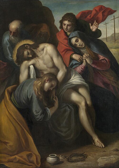 déploration du Christ, 1620, Palma le Jeune