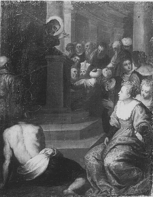 Christus als Lehrer (Werkstatt), , Palma le Jeune