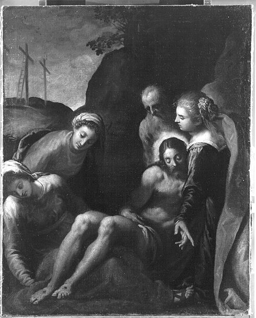 Beweinung Christi, 1586, Palma le Jeune