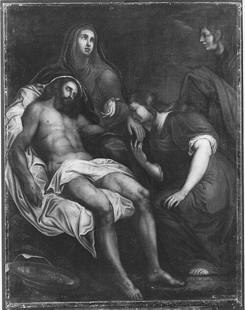 Beweinung Christi, 1586, Palma le Jeune