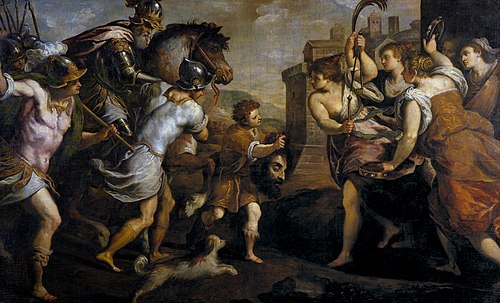 David with Goliath's Head, 1590, Palma le Jeune