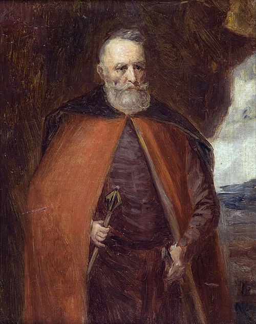 Portrait of Jan Karol Chodkiewicz – Study, , Leon Kaplinski