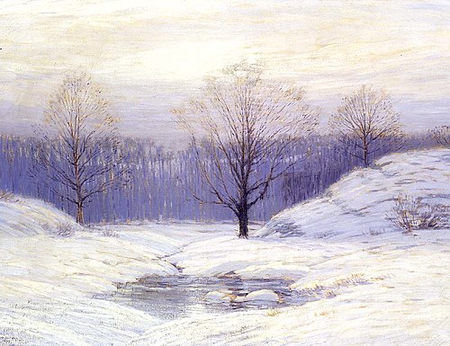 Morning Haze, 1909, Leonard Ochtman