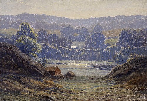 A Morning in Summer, 1922, Leonard Ochtman