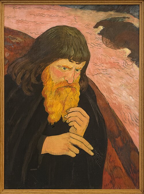 Le Nabi à la barbe rutilante, 1894, Georges Lacombe