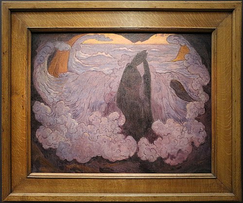 La Vague violette, 1895, Georges Lacombe