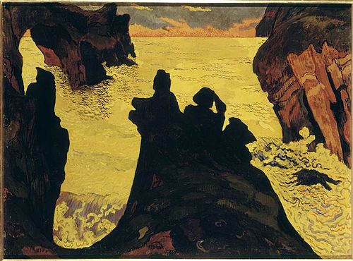La Mer jaune, Camaret, 1892, Georges Lacombe