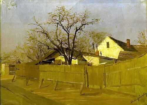 Winter Street, , László Mednyánszky