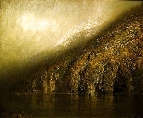 Dunajec in Autumn, 1900, László Mednyánszky