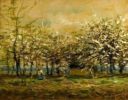 Blossoming_Grove, , László Mednyánszky
