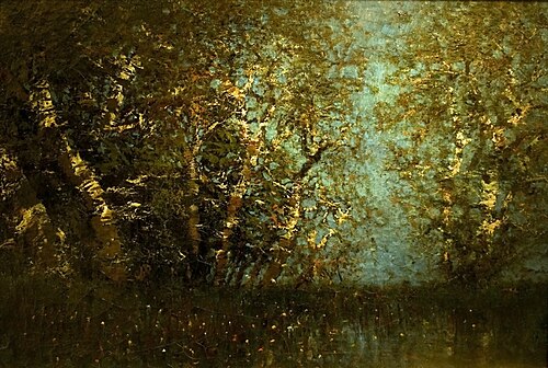 Birch Forest, , László Mednyánszky