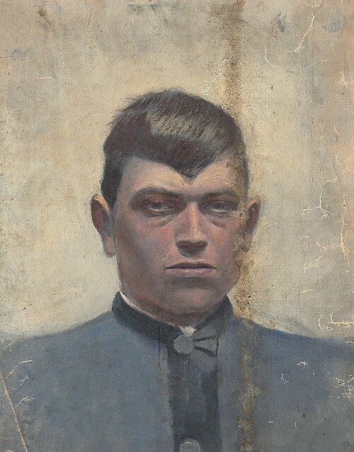Portrait d'homme, 1878, László Mednyánszky